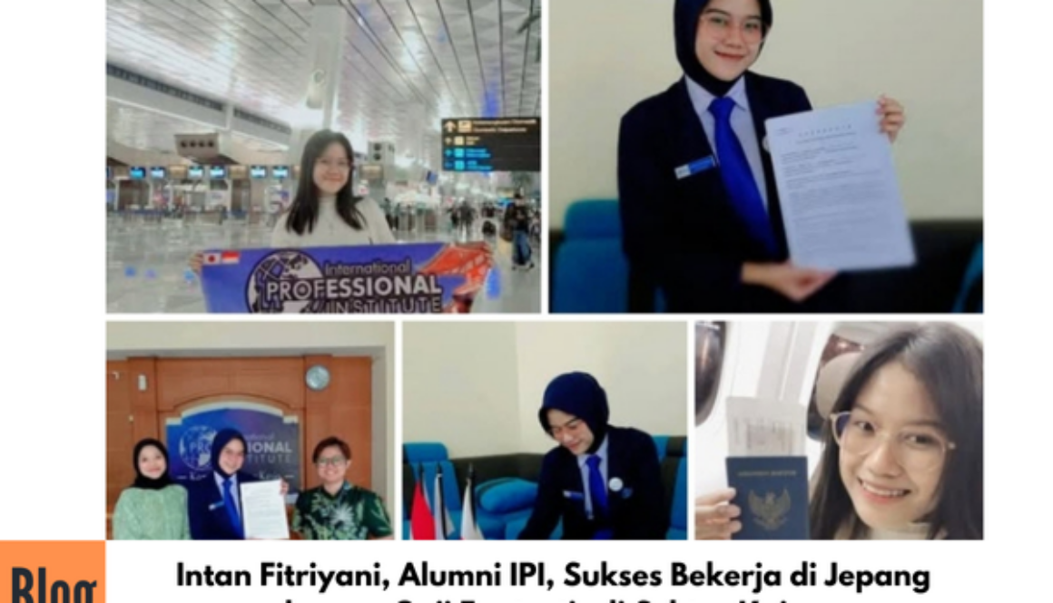 Keberangkatan Kerja ke Jepang Sektor Kaigo, Intan