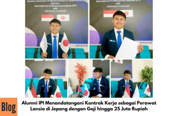 Penandatanganan Kontrak Kerja ke Jepang