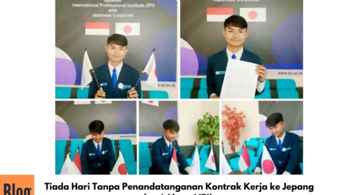 Penandatanganan Kontrak Kerja ke Jepang