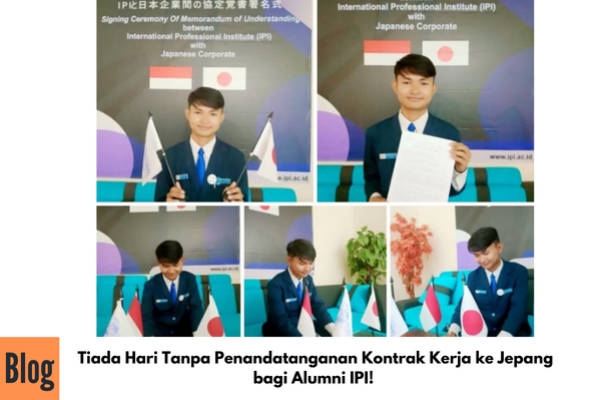 Penandatanganan Kontrak Kerja ke Jepang