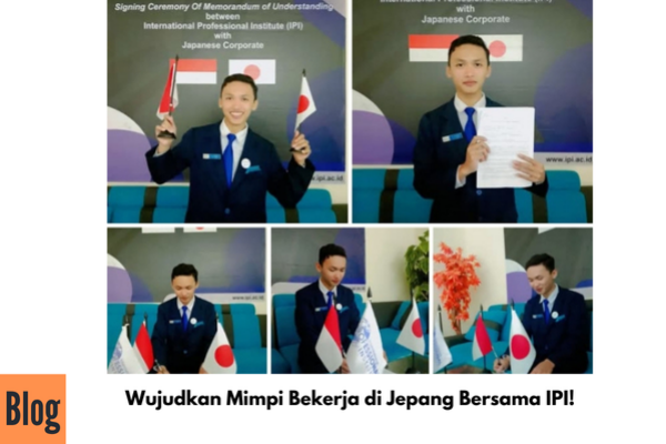 Penandatanganan Kontrak Kerja ke Jepang