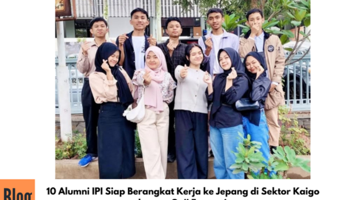 Kelulusan SSW Kaigo Bahasa  Jepang Peserta Didik IPI Program Jepang