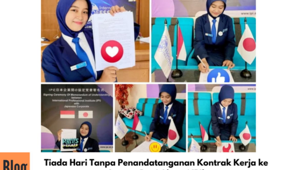 Penandatanganan Kontrak Kerja ke Jepang Sektor Kaigo