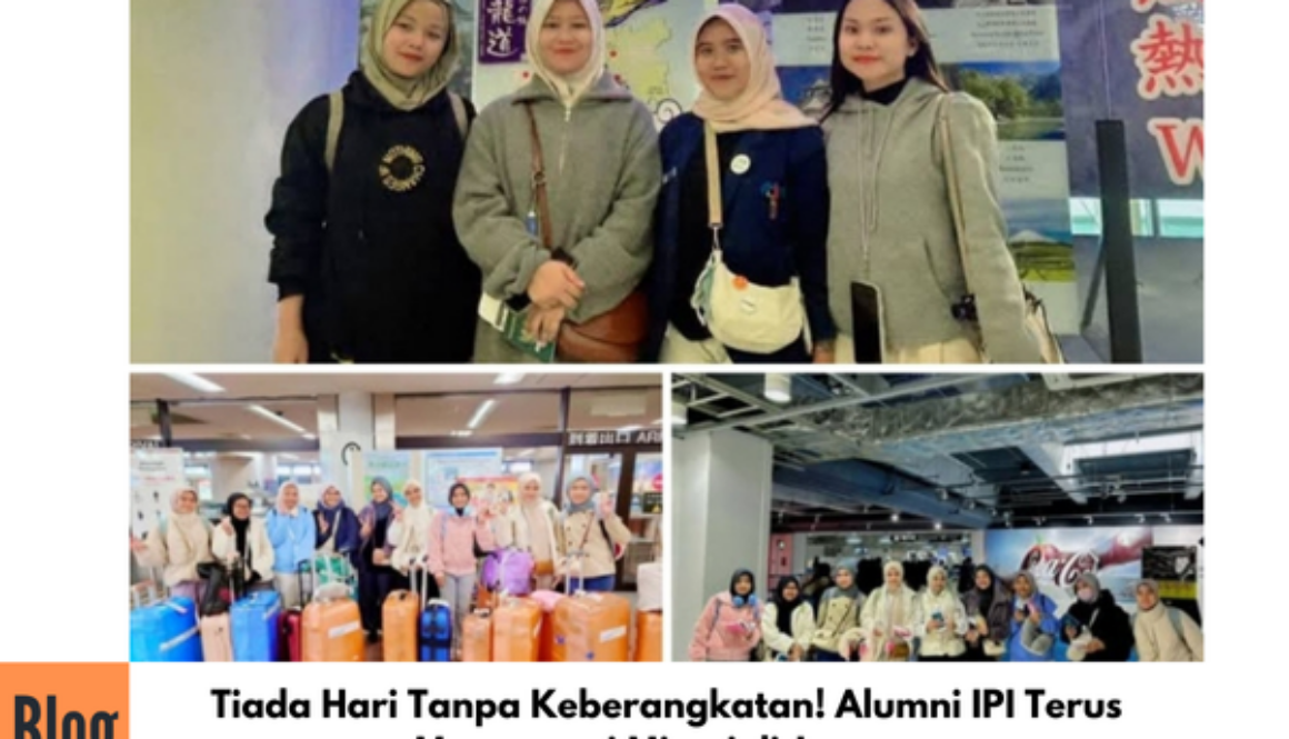 Keberangkatan  Kerja Alumni IPI Ke Jepang Sektor Kaigo