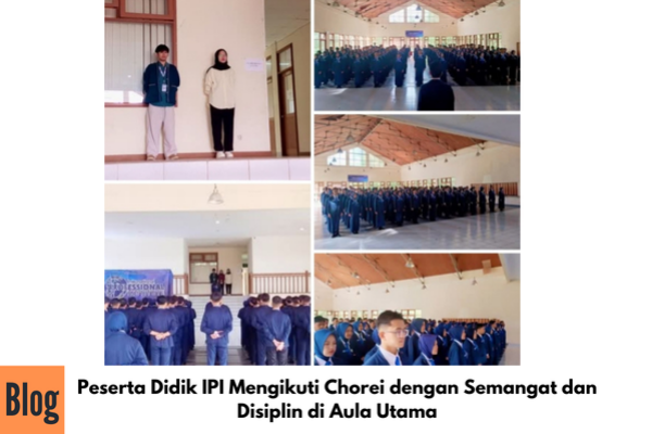 Kegiatan Apel Pagi (Chorei) di Aula Utama Kampus IPI Center