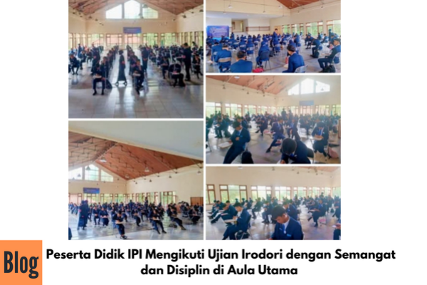 Peserta Didik IPI Hari ini Mengikuti Ujian Irodori di Aula Utama IPI Center