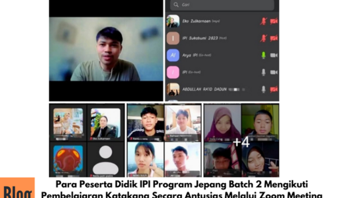 Kegiatan Kuliah Online Bersama Sensei Ismail