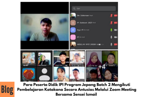 Kegiatan Kuliah Online Bersama Sensei Ismail
