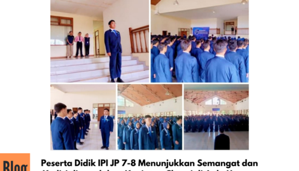 Kegiatan Chorei di Aula Utama IPI