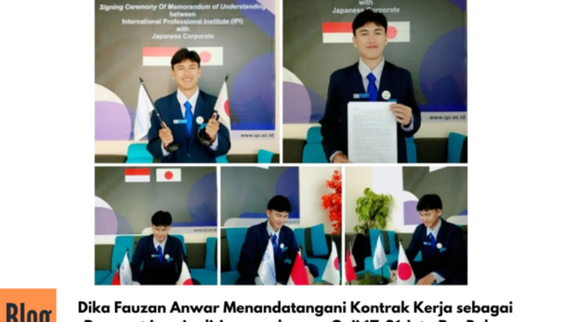 Penandatanganan Kontrak Kerja ke Jepang