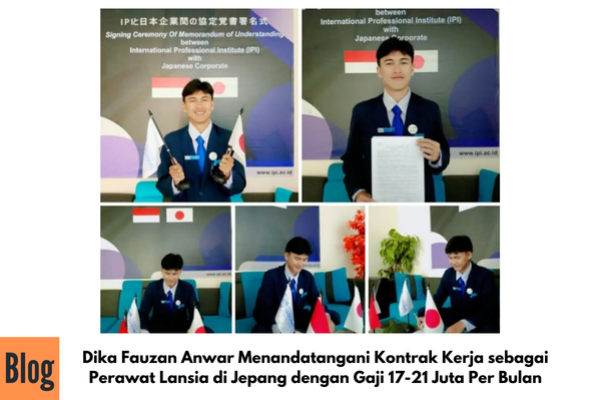 Penandatanganan Kontrak Kerja ke Jepang