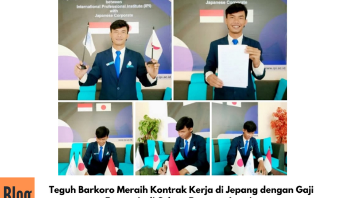 Penandatanganan Kontrak Kerja ke Jepang