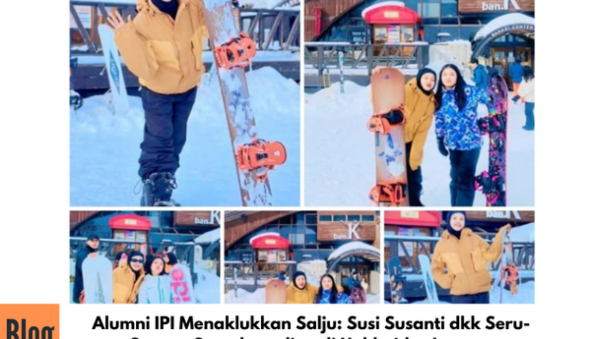 KEseruan Alumni IPI Main Snowboarding di Hokkaido Jepang