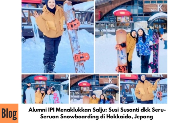KEseruan Alumni IPI Main Snowboarding di Hokkaido Jepang