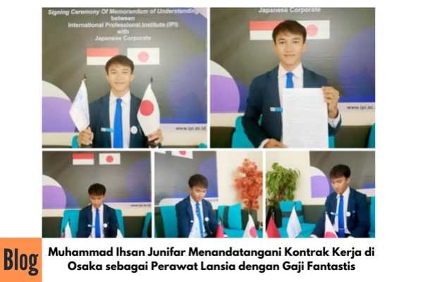 Penandatanganan Kontrak Kerja ke Jepang