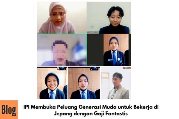Kegiatan Zoom Meeting Kerjasama IPI dengan Perusahaan Jepang
