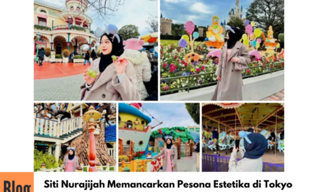 Keseruan Nurajijah Jalan-jalan  Menikmati Keindahan Tokyo Disneyland Jepang