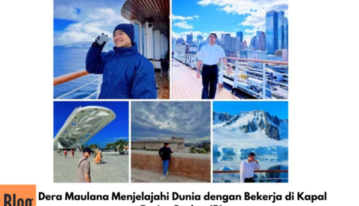 Keliling Dunia sambil Bekerja di Kapal Pesiar Versi Dera Maulana