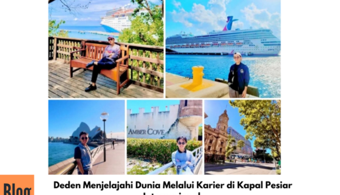 Keliling Dunia Bersma Kapal Pesiar International Versi Deden (alumni IPI )
