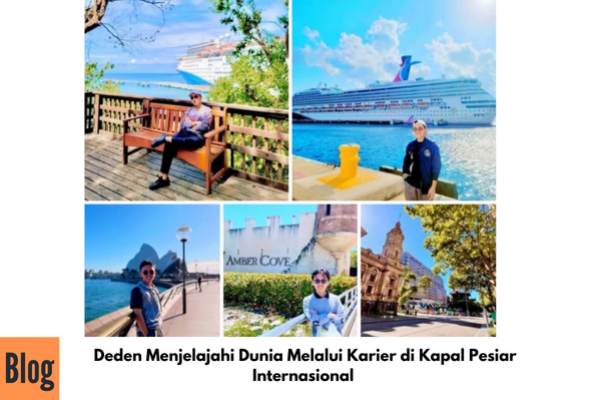 Keliling Dunia Bersma Kapal Pesiar International Versi Deden (alumni IPI )