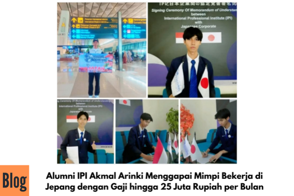 Keberangkatan Alumni IPI Ke Jepang Sektor Pengolahan Makanan