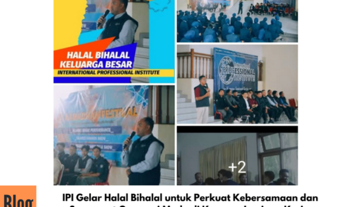 Kegiatan Halal-bihalal Keluarga IPI