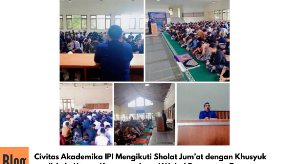 Kegiatan Ibadah Sholat Jum'at di Aula Utama IPI Center