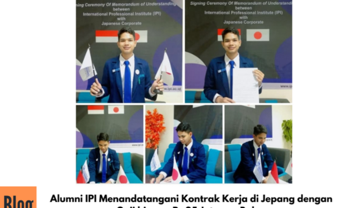 Penandatanganan Kontrak Kerja ke Jepang