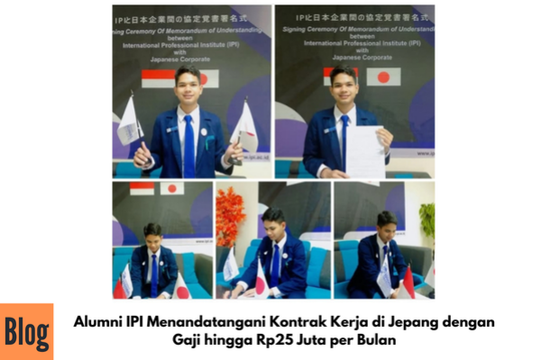Penandatanganan Kontrak Kerja ke Jepang