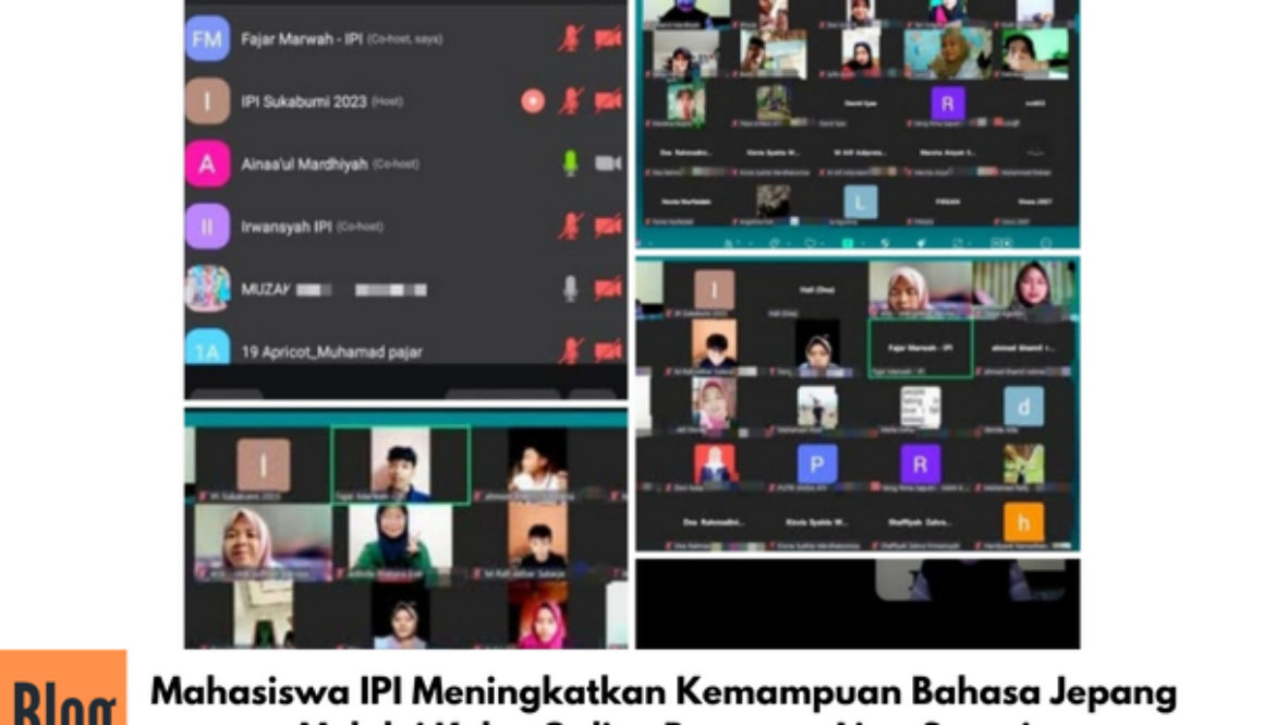 Kegiatan Kuliah Online Weekend Bersama IPI