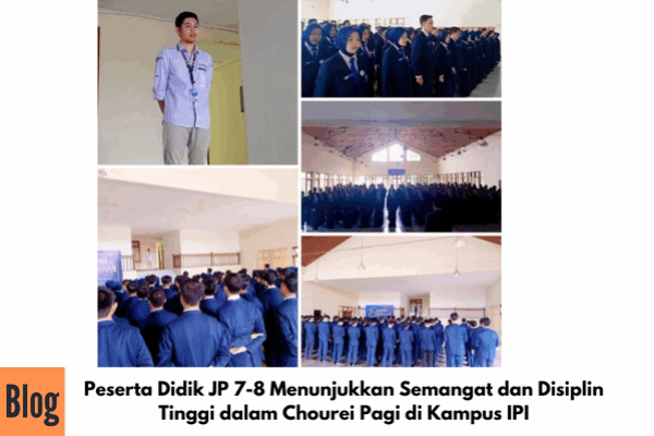 Kegiatan Chourei di Aula Utama Kampus IPI Center