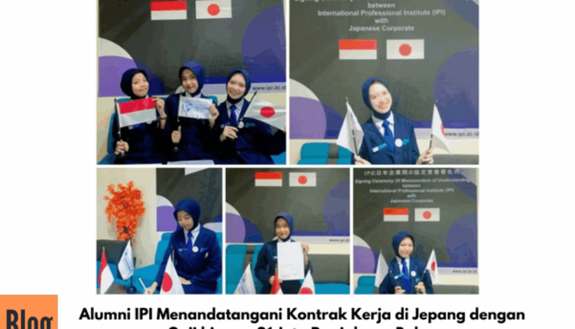 Penandatanganan Kontrak Kerja ke Jepang