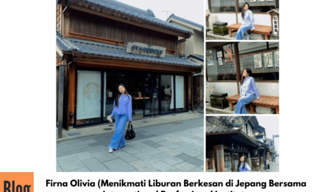 Jalan-jalan dan Berpose di Jepang Versi Firna Olivia