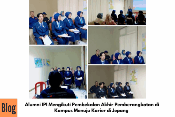 Kegiatan PAP Kerja ke Jepang Sektor Kaigo