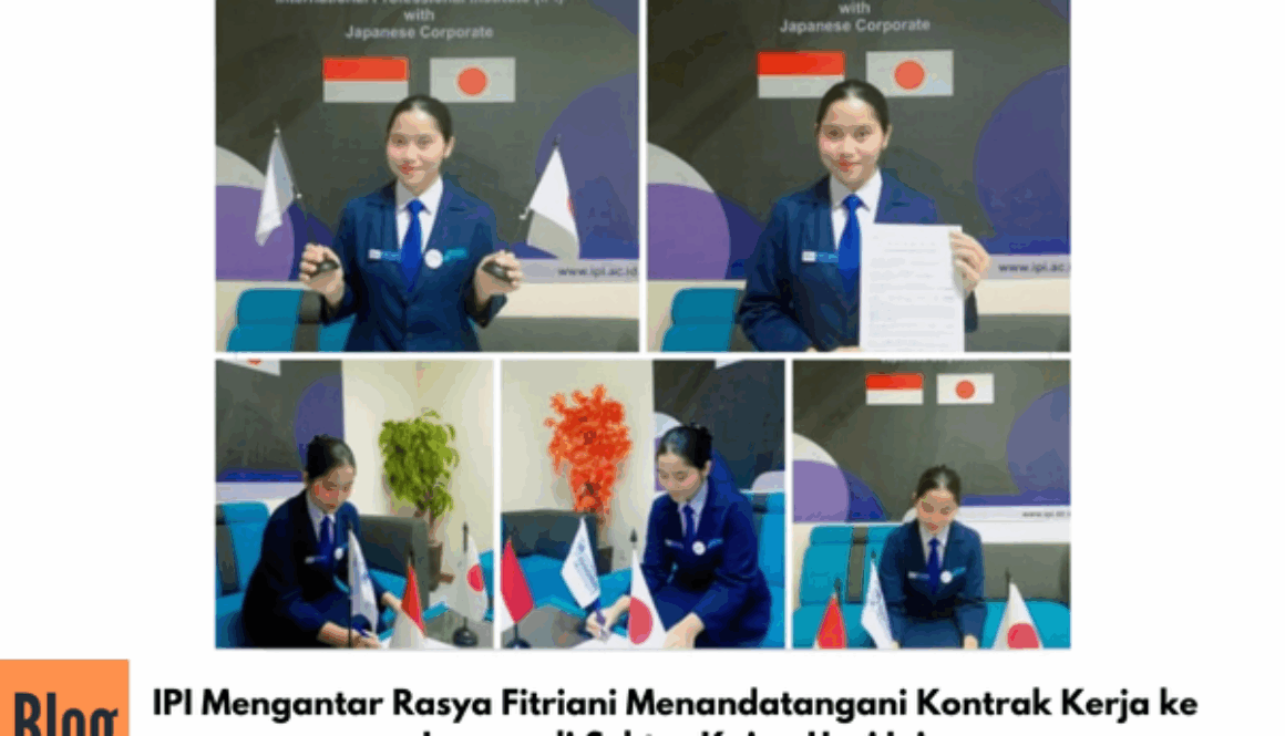 Penandatanganan Kontrak Kerja ke Jepang Sektor Kaigo