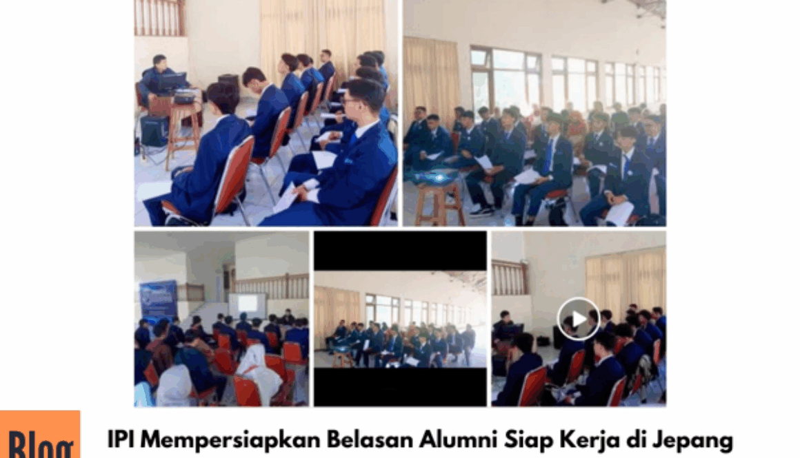 Kegiatan PAP Kerja ke Jepang Sektor Shokuhin