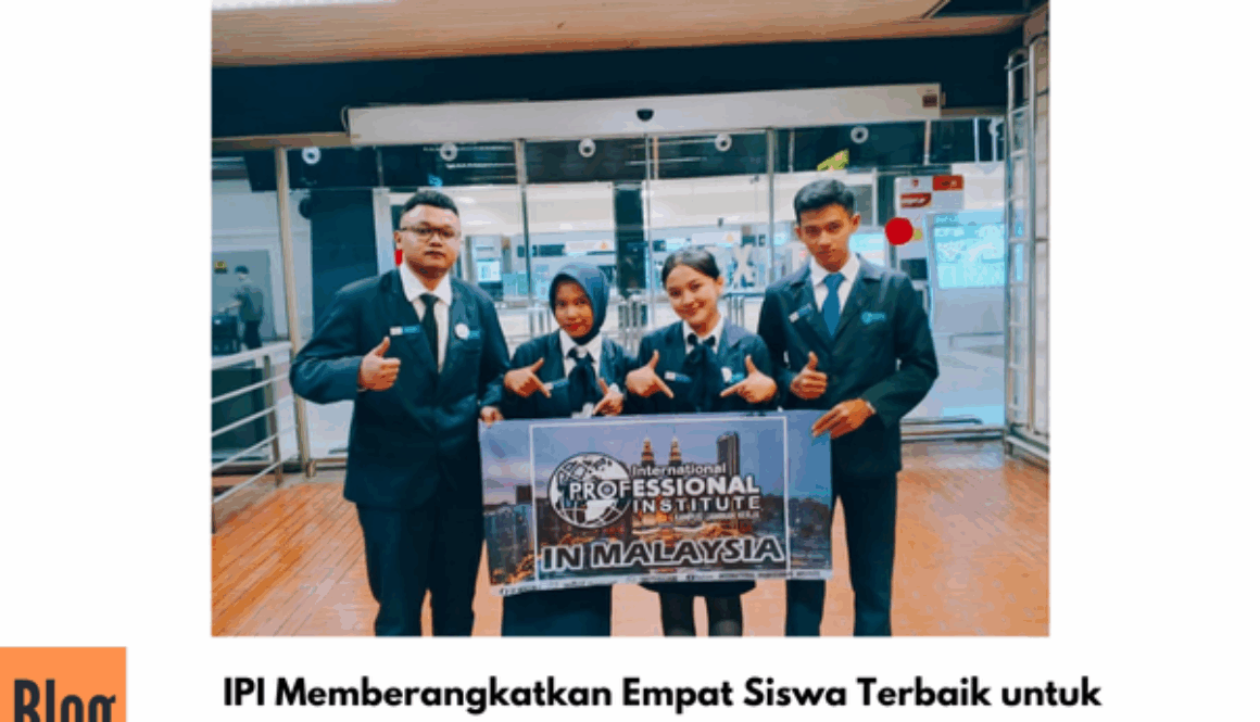Keberangkatan Magang ke Perhotelan Malaysia 4 Siswa IPI
