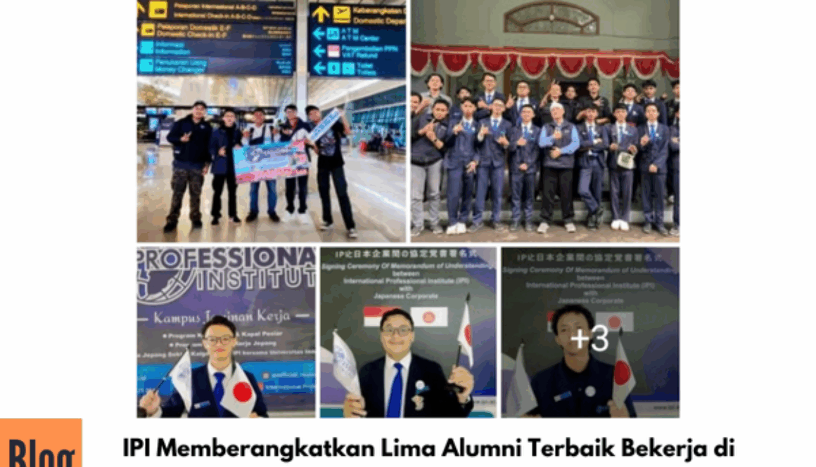 Keberangkatan Alumni IPI ke Jepang Sektor Shokuhin