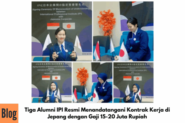 Penandatanganan Kontrak Kerja ke Jepang Sektor Kaigo