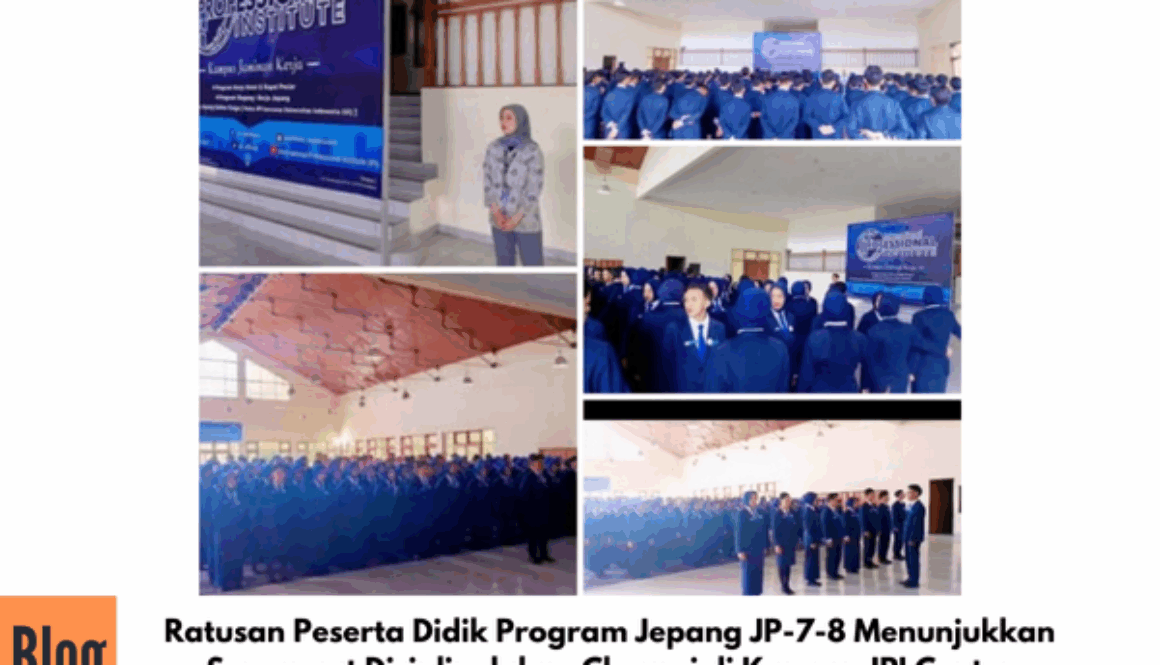 Kegiatan Chorei Ratusan Peserta Didik IPI di Aula Utama IPI
