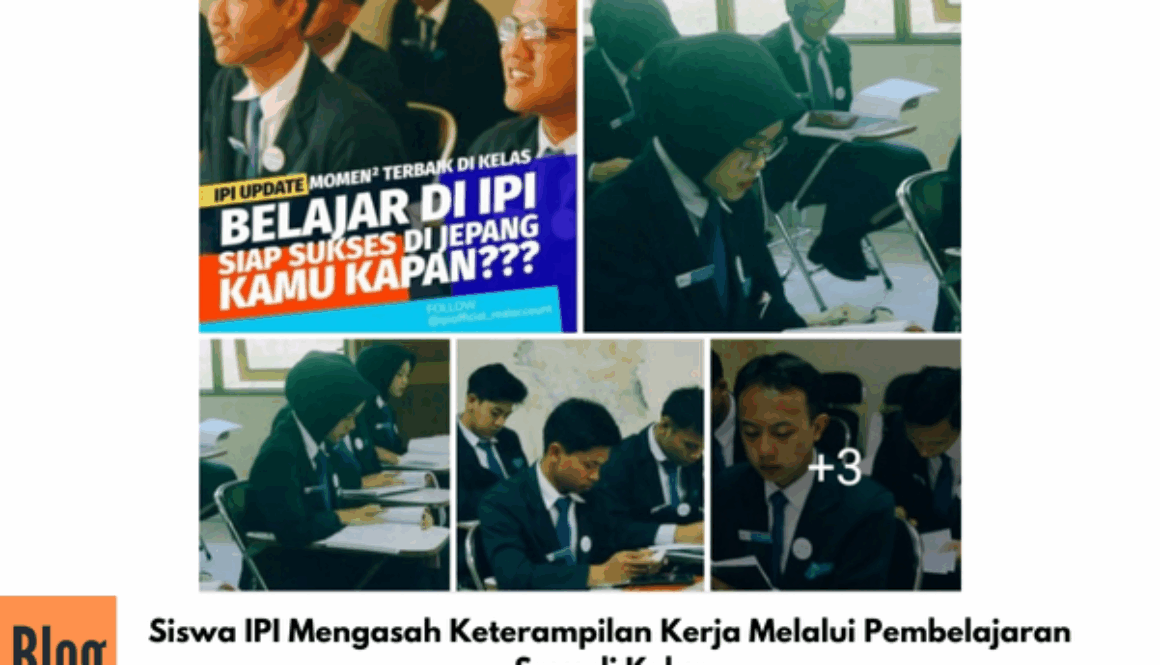 Keseruan Kegiatan Belajar di Kelas IPI Jepang