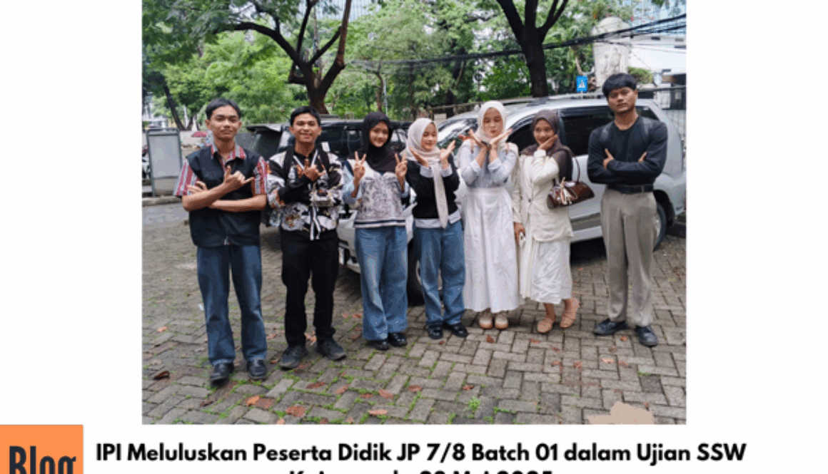 Kelulusan SSW Kaigo Peserta Didik IPI