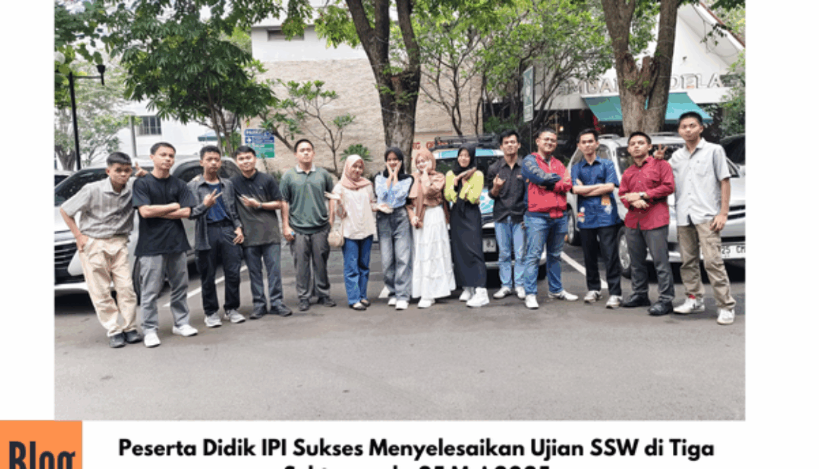 Kelulusan SSW Kaigo, Shokuhin dan Nougyou Peserta Didik IPI JP 7-8