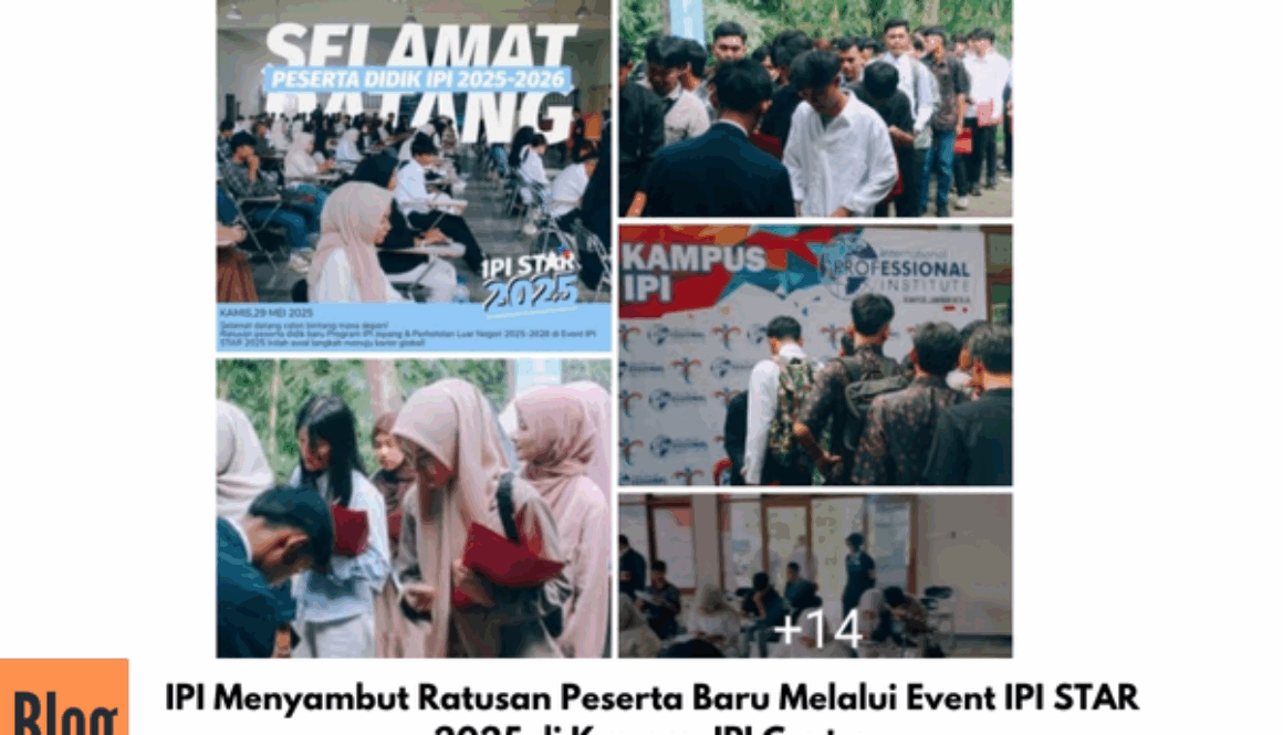 Selamat Datang Ratusan Peserta Didik IPI T.A 2025/2026