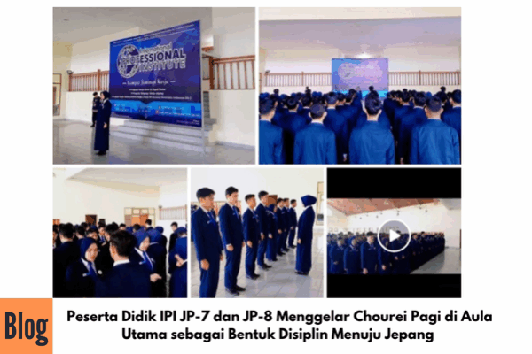 Kegiatan Chourei di Aula Utama IPI
