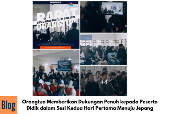 Kegiatan Rapat Orangtua Siswa JP 9 Sesi 2