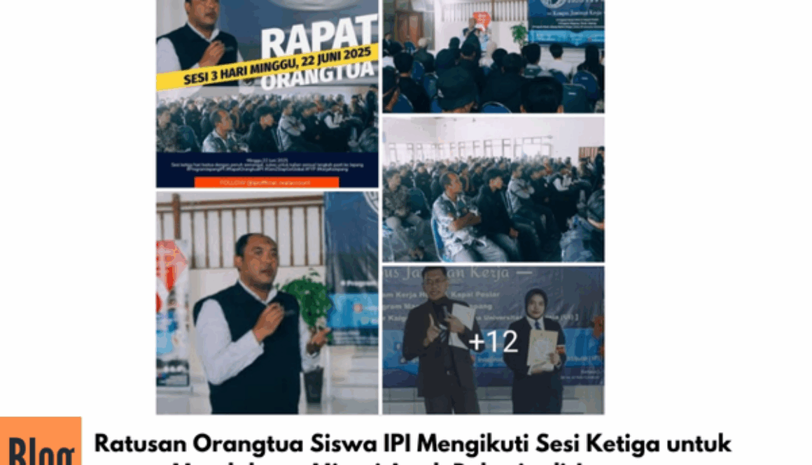 Rapat Orangtua JP 9 Sesi 3