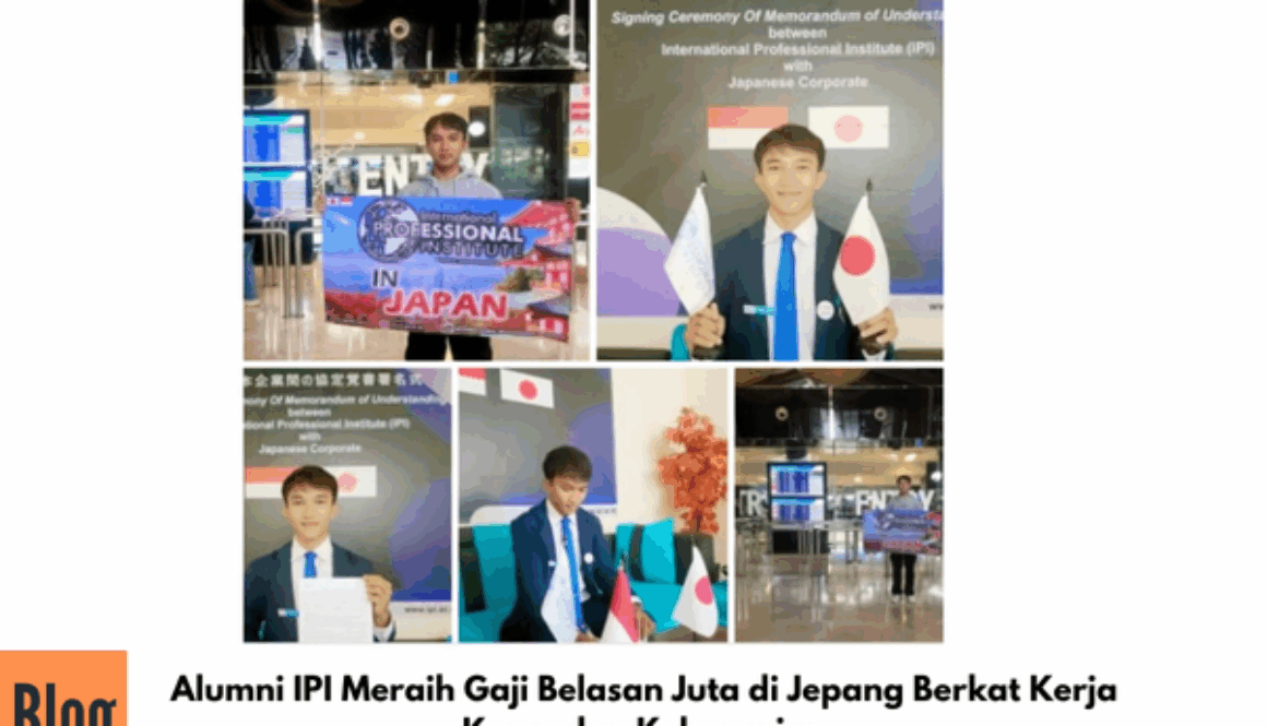 Keberangkatan Alumni IPI Ke Jepang Sektor Kaigo
