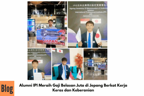 Keberangkatan Alumni IPI Ke Jepang Sektor Kaigo