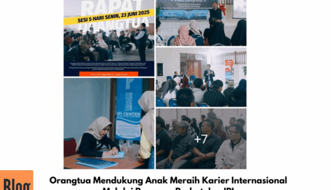 Kegiatan Rapat Orangtua Siswa IPI Sesi 5 Program Perhotelan
